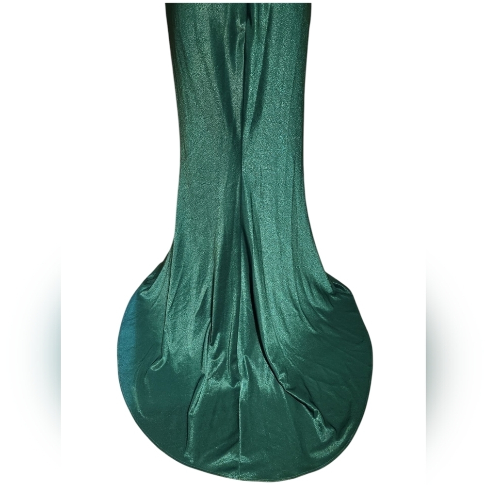 TLC Say Yes To The Prom Green Embellished Corset Gown - Picture 12 of 14